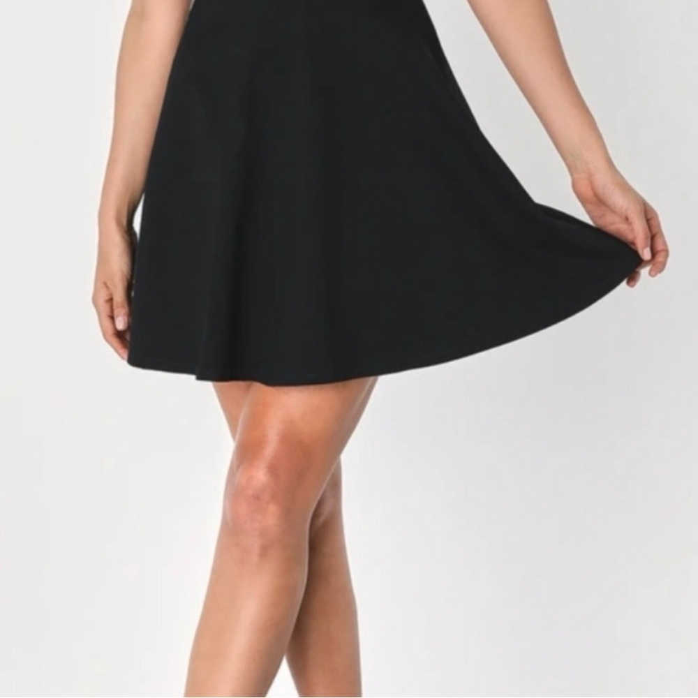 Lulus Believe in Love Black Strappy Backless Skater Dress - Picture 4 of 7